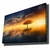 WallXpert slika na platnu 701002021C-049, usamljeno narandžasto drvo na vodi u zalasku sunca, 70 x 100 cm