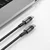 Tech-protect Ultraboost kabel USB-C / USB-C 100W 5A PD 25cm, siva