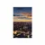 Plakat s paspartujem pogled z letala na Tower Bridge - 20x30 silver
