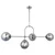 Opviq Luster Portemo-87-04, O18, 16,5cm, IP20 Srebrne boje
