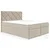 Boxspring postelja 75 - 200x200 cm