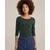WE Fashion Majica temno zelena