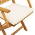 Sklopiva stolica s jastukom 8 pcs Bijelo 49 x 57,5 x 92 cm