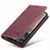 Spacecase SPACECASE DENARNICA IPHONE 14 PRO MAX RDEČA ETUI USNJENA, (21963394)