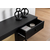 Hanah home TV Komoda Nala 180 Crna