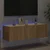 Zidni TV ormarić s LED svjetlima boja hrasta 100 x 35 x 31 cm