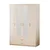 HANAH HOME Ormar mat bela boja Rb 177