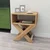 Hanah Home pomoćni sto X Legs, 43 cm, atlantski bor