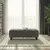 Atelier del Sofa Kanabe Flavia, 120 x 50 x 40 cm, Siva