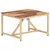 Greatstore Stranska mizica 60x60x40 cm trden palisander