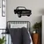 Wallity Zidna dekoracija Ford F150 Pickup Truck 1980, 60 x 37 cm, Crna