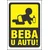 Nalepnica A7 beba u autu 20154