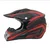 Kaciga Full Face CROSS crveno crna