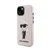 Maska Karl Lagerfeld Hc Silicone NFT Ikonik za iPhone 15, Roze