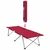 Sklopivi kamperski krevet 2 pcs Crvena 194 x 62,5 x 42,5 cm