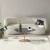 Hanah Home Klub sto Soho 85x40x67cm Tamnosivo-Zlatni
