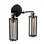 Opviq Zidna lampa E27 Socket, Crna