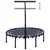 Vidaxl Fitnes trampolin z ročajem 102 cm