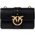 Pinko LOVE ONE MINI ST. CL VITELLO SETA 105856 Črna
