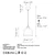 Opviq luster Novella 20900-F, 1 × E27, sivi
