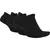 Nike U NK EVERYDAY LTWT NS 3PR, čarape za fitnes, crna SX7678