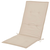 Jastuci za vrtne stolice 2 kom krem 120 x 50 x 3 cm od tkanine