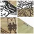 Sogno Forestale -2 GreenBlack Decorative Wooden Wall Accessory