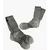 MERINO WOOL Vunene čarape 2/1 sive