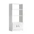 Hanah Home Polica 64x140x35,5cm Bela