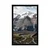 Plakat čudovita gorska panorama - 40x60 silver