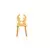 Hanah Home Deer Chair Stolica za decu, Bež