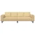 Sofa Siva zelena 250 x 77 x 76 cm Kordura tekstil