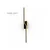 VESTA 470 Zidna lampa, 15W, 3000K, Crna