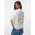 VERO MODA Majica VMTAZ HAILEY  modra / rumena / rdeča / bela