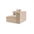Atelier del Sofa Fotelja Sora 1R 96x70x104cm Cappucino