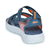 Skechers Sandale za dečake Microspec-Splash, 407034L-NVOR, Tamnoplave