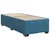 Vidaxl Box spring postelja z vzmetnico modra 90x190 cm žamet