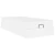 Okvir kreveta s madracem Ostalo 2 pcs Bijelo PVC