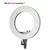 LED ring light svetilka, bela, 48 W