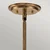 Quintiesse QN-SOMERSET-P-C-HB - Luster na šipci SOMERSET 1xE27/60W/230V bronzana