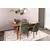 Hanah Home Set 2 trpezarijske stolice Orah