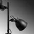 Opviq Podna lampa 13785, 37 x 37 x 162 cm, 3 x E14, 250 cm Kabl, Crna