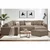 Livetastic TABURE, tekstil rjava