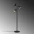 Opviq Podna lampa Spoly 13795, 37 x 37 x 162 cm, 3 x E14, 250 cm Kabl, Crna