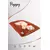 Paws & Whiskers Krevet za ljubimce Puppy Dog, 90x60x12 cm, Bordo