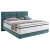Carryhome POSTELJA BOXSPRING 180 cm x 200 cm , tekstil modra