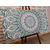 Slika Mandala na zelenem ozadju - 120x60