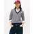 TOMMY HILFIGER Pulover mornarska/rdeča/bela
