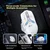 Inphic Bežični gaming miš, 2.4GHz, Bluetooth, 12000 DPI, Beli