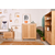 Hanah home Polica 40x110x90cm Hrast